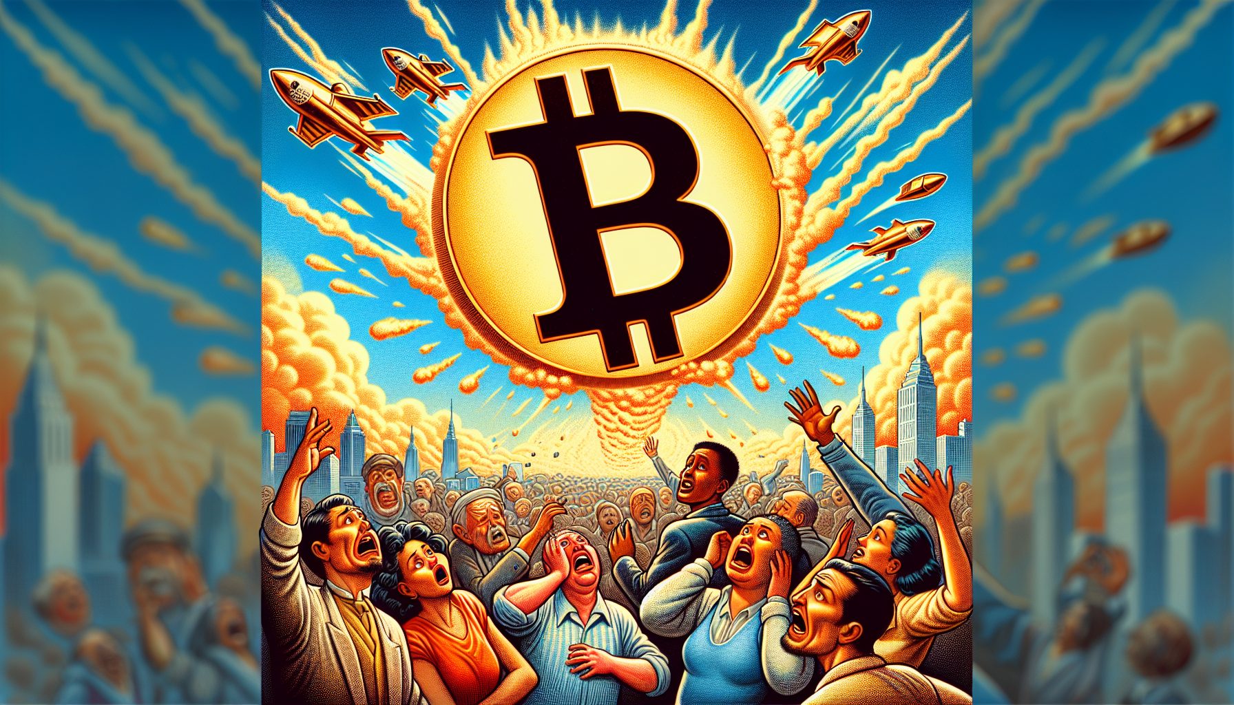 "Bitcoin Skyrockets"
