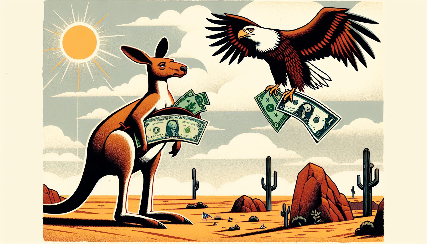 "Devalued Australian Dollar"