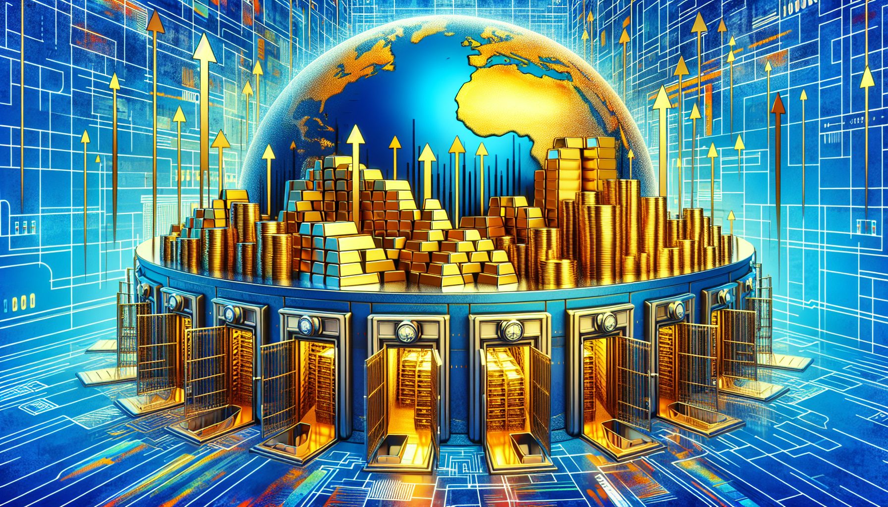 Gold Value Surges As Global Banks Seek Stability gold-value-surges-as-global-banks-seek-stability